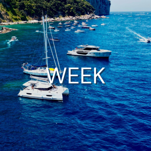 Noleggio settimanale barca di lusso