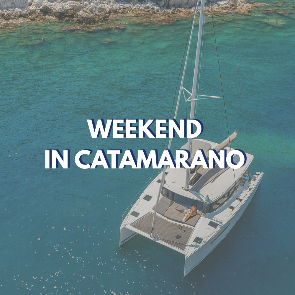 Weekend in catamarano noleggio di lusso